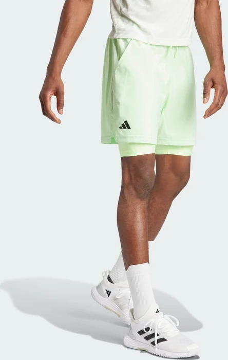 adidas Tennis Heat.RDY Shorts und Set Hose lang semi green spark/green spark (Herren)