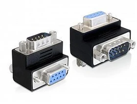 DeLOCK Adapter Seriell Buchse/Stecker gewinkelt 270° (65267)