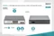 Digitus DN-951 Desktop Gigabit Switch, 8x RJ-45, 2x SFP, 180W PoE+ Vorschaubild