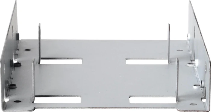 SilverStone SDP08 Lite, 3.5" Einbaurahmen, vernickelt, grau
