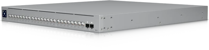 Ubiquiti UniFiSwitch Pro XG 24 PoE Rackmount 10G Managed Switch, 24x RJ-45, 2x SFP28, 720W PoE++