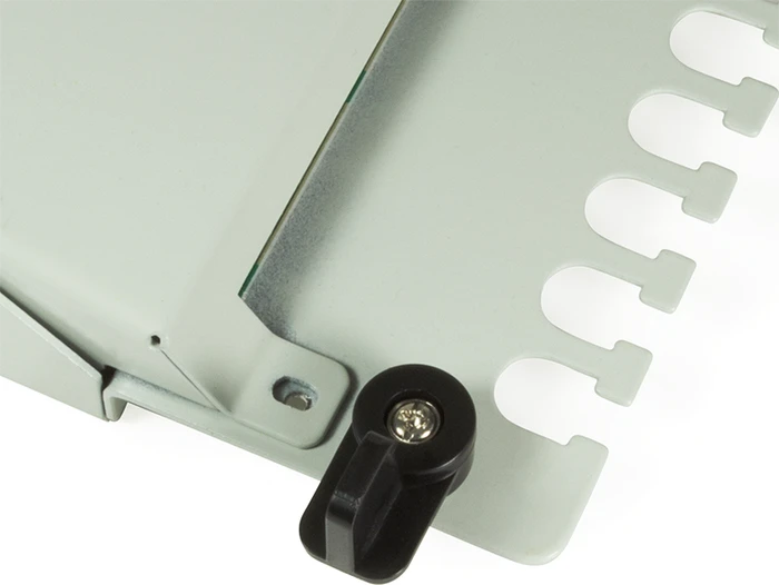 LogiLink Desktop Patchpanel Cat6, für Tisch/Wand, 12-Port, grau