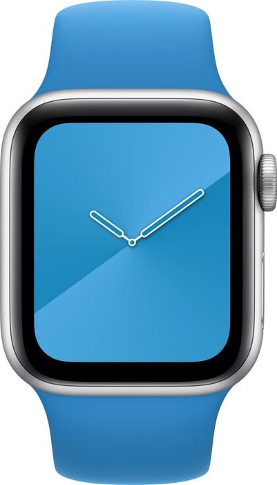 Apple Sportarmband Regular für Apple Watch 40mm surfblau