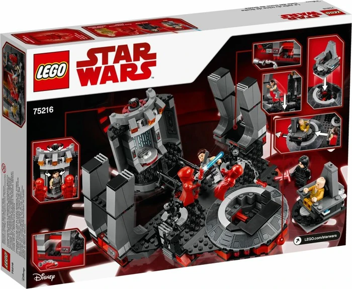 LEGO Star Wars Episode VIII - Snokes Throne Room