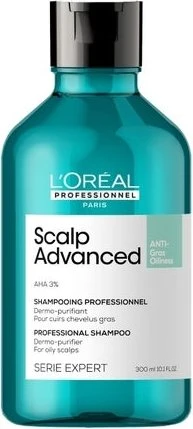 L'Oréal Expert Scalp Advanced Anti-Oiliness Dermo-Purifier Shampoo, 300ml