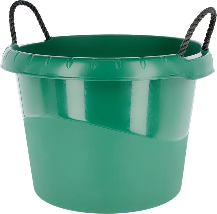 Kerbl Wasser & Futtertrog, 45l, grün