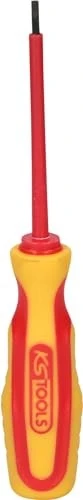 KS Tools ERGOTORQUE VDE Schlitz Schraubendreher, 2.5x75mm