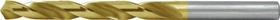Ruko DIN338 Typ N HSS-G TiN Spiralbohrer, 4.3x47x80mm, 10 Stück