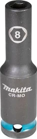 Makita Impact Black Außensechskant Steckschlüssel 1/2", 8x81.5mm