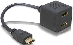 DeLOCK Adapter HDMI male to 2x HDMI female