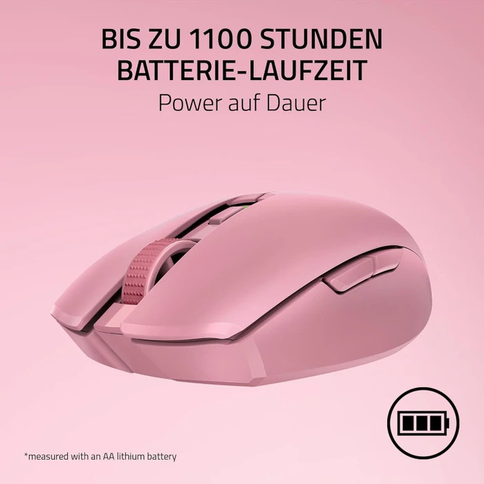 Razer Orochi V2 HyperSpeed (2026), Quartz Pink, USB/Bluetooth