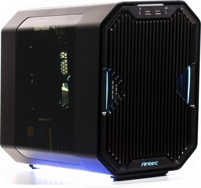 Antec Cube EK Water Blocks Edition, Acrylfenster, Mini-ITX