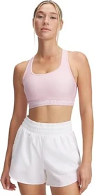 Under Armour Armour Mid Crossback Sport-BH prime pink/white (Damen)