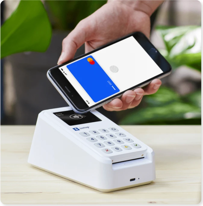 SumUp 3G+WIFI Bezahlterminal weiß, Payment Kit inkl. Bondrucker