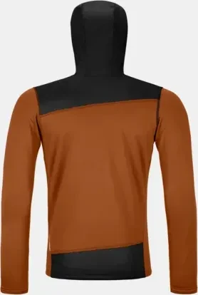 Ortovox Fleece Light Hoody Funktionsjacke bristle brown (Herren)