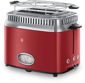 Russell Hobbs Retro Toaster ribbon red
