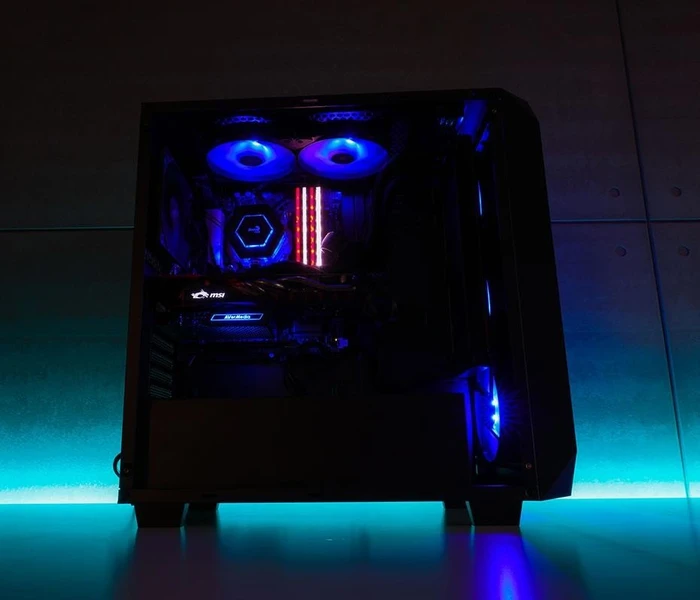 AeroCool Project7 P7-C0 Pro schwarz, Glasfenster