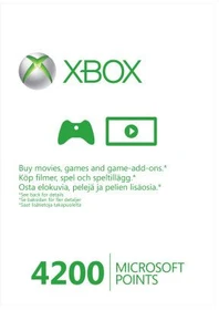 Microsoft Xbox Live Points Card - 4200 Punkte (Download) (Xbox One/Xbox 360)