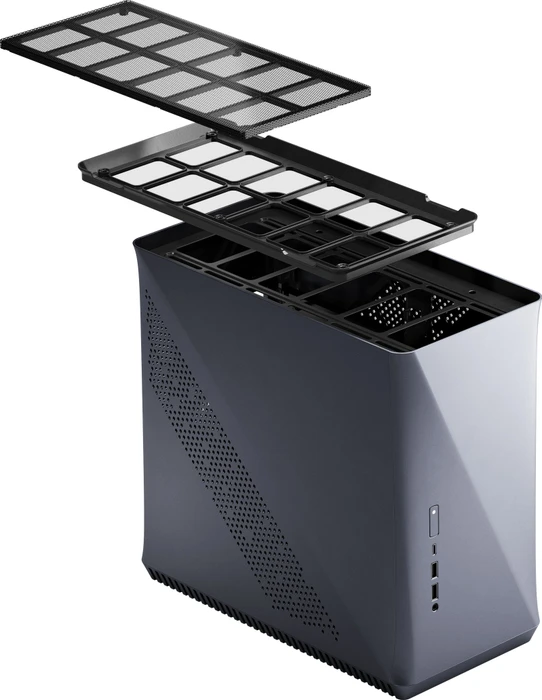 Fractal Design Era ITX Titanium Grey Walnut, Mini-ITX