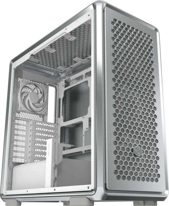 Cooler Master MasterFrame 600, silber, Glasfenster