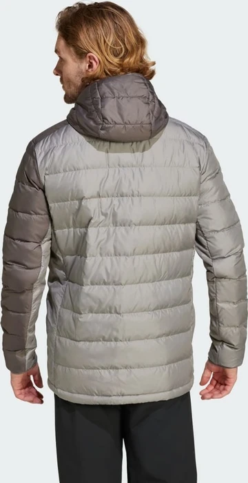 adidas Terrex Multi Light Hooded Daunen Jacke charcoal solid grey/charcoal (Herren)