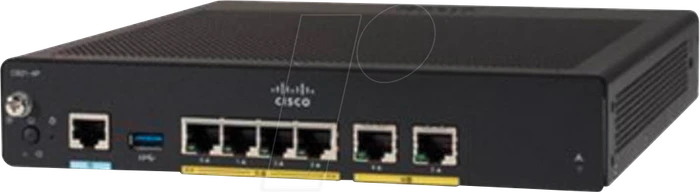 Cisco 900 Serie C931 Integrated Service Gigabit Router, 6x RJ-45