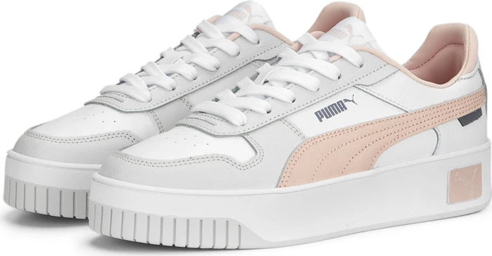 Puma Carina Street puma white/rose dust/feather gray (Damen)