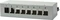 LogiLink Stahlgehäuse für RJ-45 Keystone Module, 8-Port, grau Vorschaubild