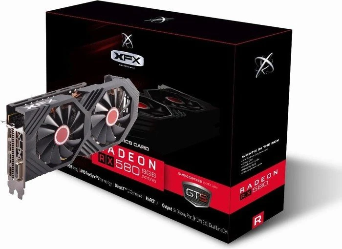 XFX Radeon RX 580 GTS XXX Edition, 8GB GDDR5, DVI, HDMI, 3x DP