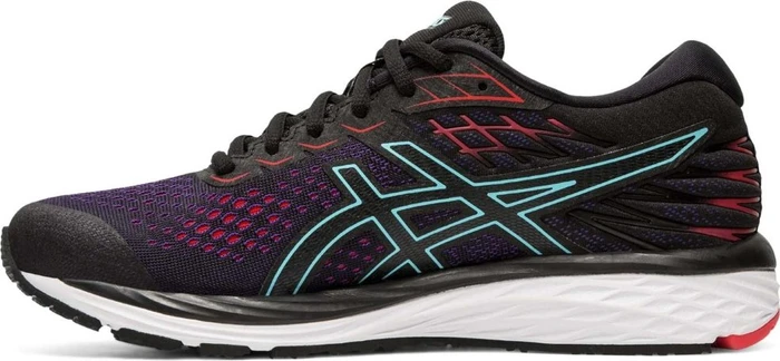 Asics Gel-Cumulus 21 black/laser pink (Damen)