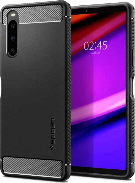 Spigen Rugged Armor für Sony Xperia 10 V schwarz