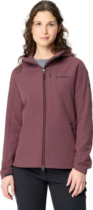 Vaude Elope Fleece Hoodie Funktionsjacke ruby dusk (Damen)