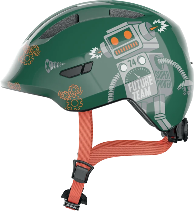 ABUS Smiley 3.0 Kinderhelm green robo