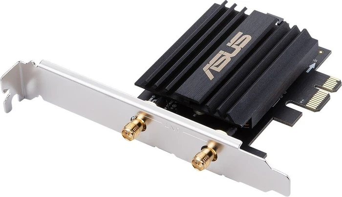 ASUS PCE-AX58BT, 2.4GHz/5GHz WLAN, Bluetooth 5.2, PCIe x1