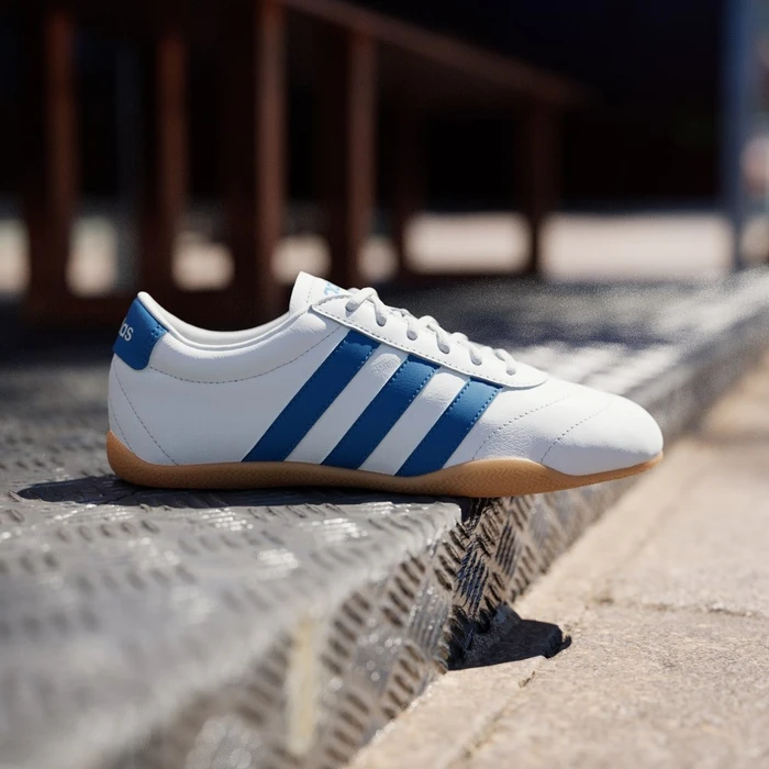 adidas Grand Court Lo core white/dusky ink/gum (Damen)