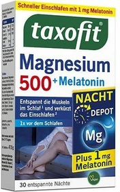 Taxofit Magnesium 500 Nacht Depot Tabletten, 30 Stück