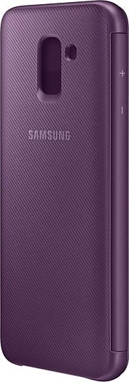 Samsung Wallet Cover für Galaxy J6 (2018) violett