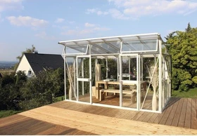 Vitavia Aphrodite 11500 ESG/HKP Gewächshaus weiß