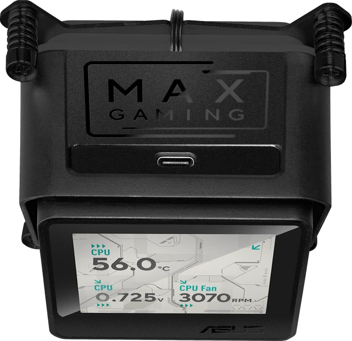 ASUS MAX Gaming LC 360 ARGB LCD, schwarz