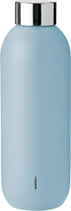 Stelton Keep Cool Isolierflasche 600ml cloud