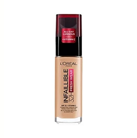 L'Oréal Infaillible 32H Fresh Wear Make-Up Foundation 200 golden sand LSF25, 30ml