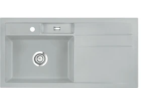 systemceram Bela 100 Einbau Becken links titan