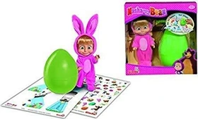 Simba Toys Mascha und der Bär - Masha im Hasenkostüm mit Ei