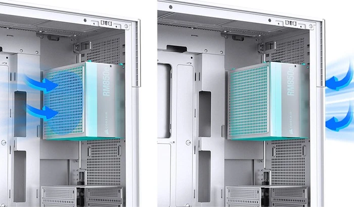 Jonsbo D41 Screen White, weiß, Glasfenster