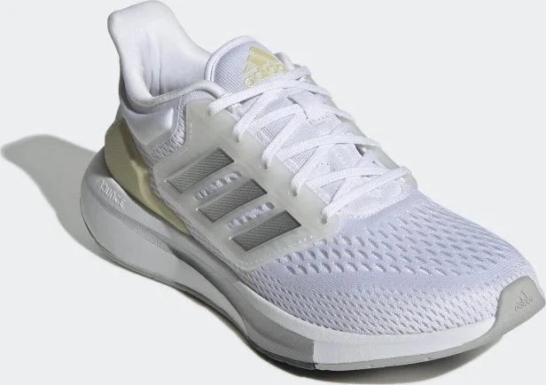 adidas EQ21 cloud white/matte silver/sandy beige met (Damen)