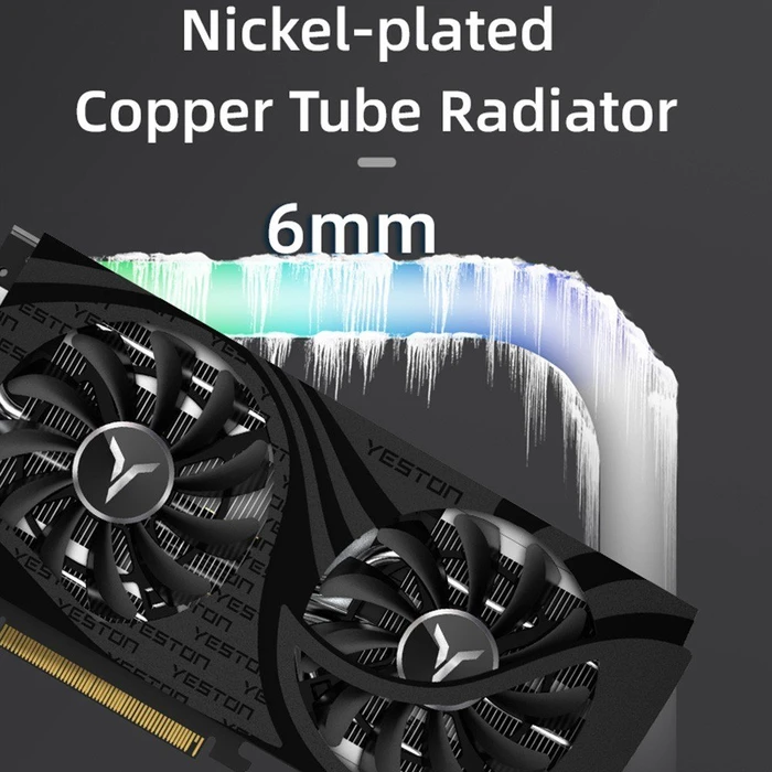 Yeston Radeon RX 6750 GRE 10G D6 GAEA, 10GB GDDR6, HDMI, 3x DP