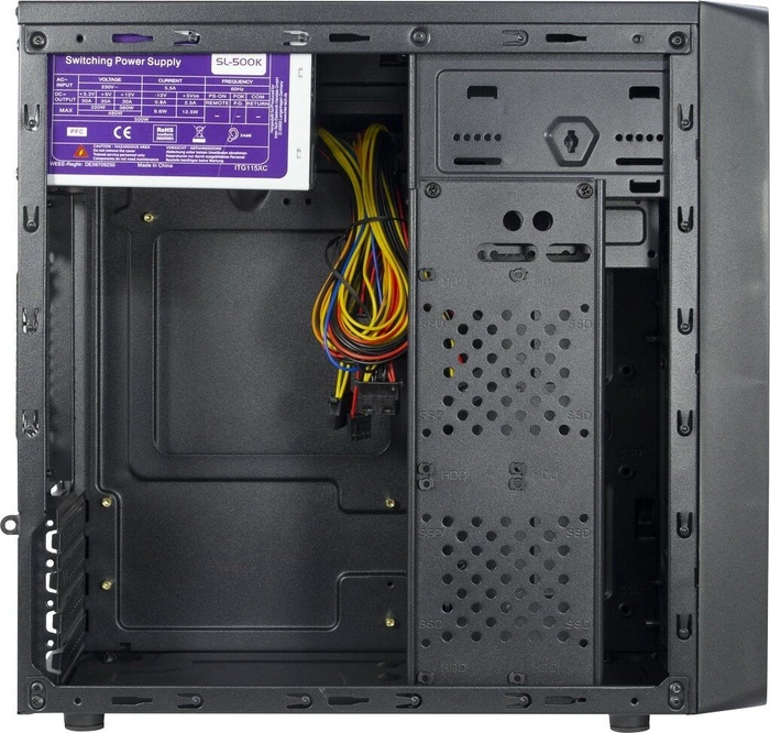 Inter-Tech MA-01 Micro SL-500 K, 500W ATX