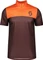 Scott Trail Flow Zip Trikot kurzarm maroon red/orange pumpkin (Herren) Vorschaubild