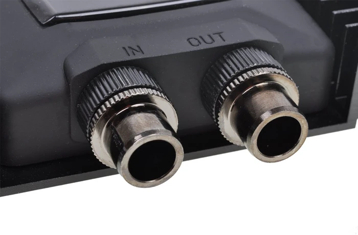 Alphacool GPX SLI Connector Dual asymetric - 4-Slot, Acryl, Acetal
