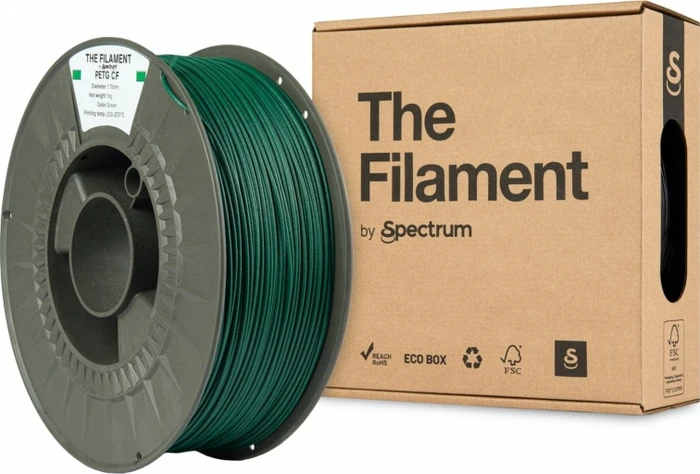 Spectrum PETG, grün, Spule, 1.75mm, 1.00kg